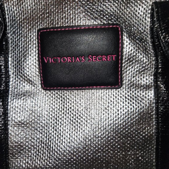 Victoria Secret shiny silver bag - Picture 2 of 2